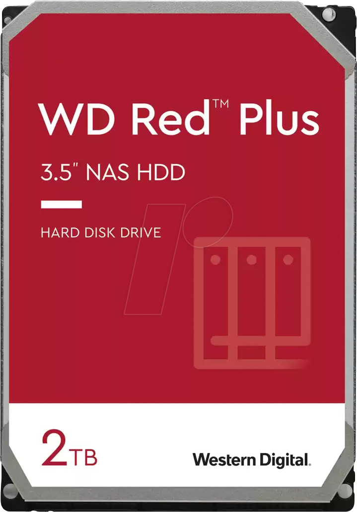 Thumbnail - WD20EFPX - 2TB Festplatte WD RED PLUS