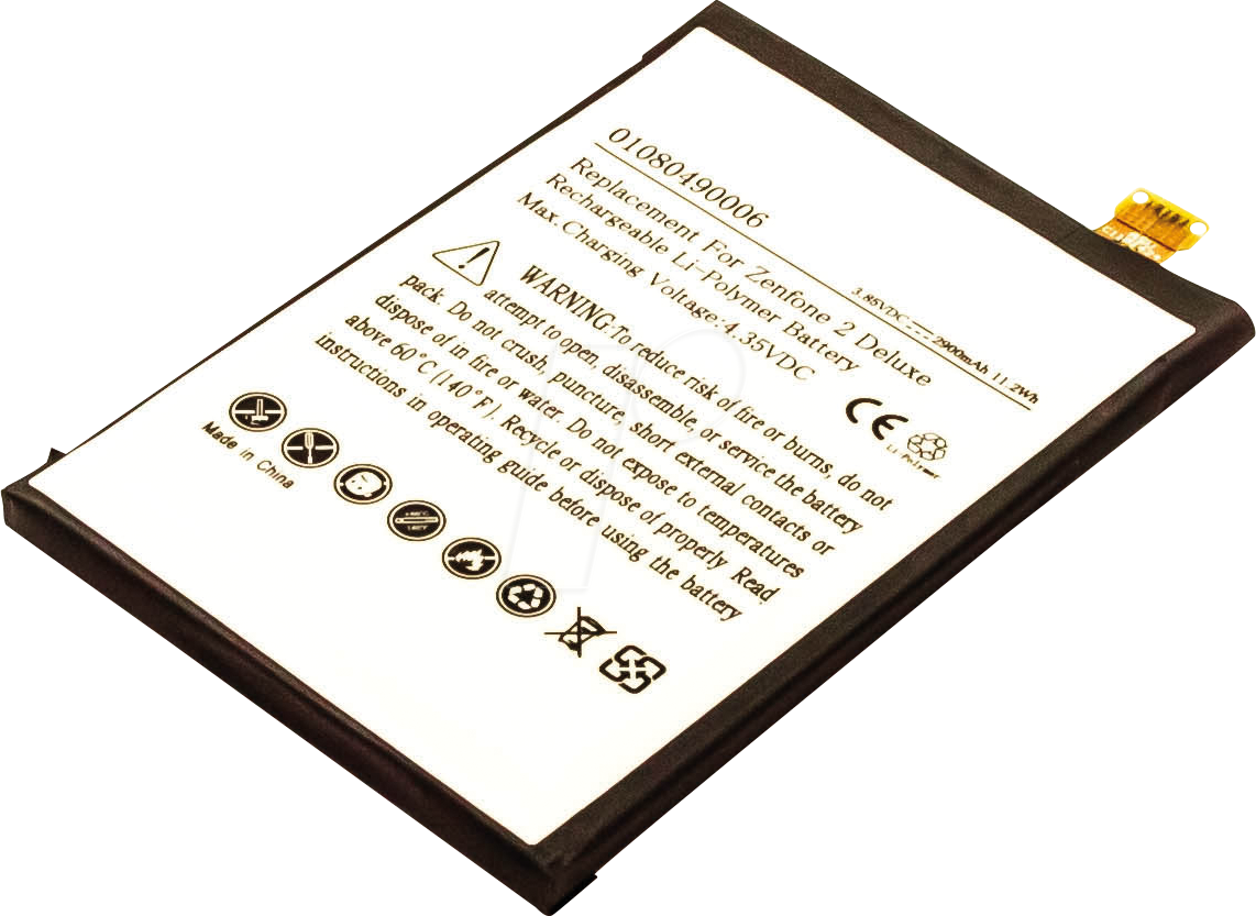 AKKU 30894 - Smartphone-Akku für ASUS-Geräte, Li-Po, 2900 mAh