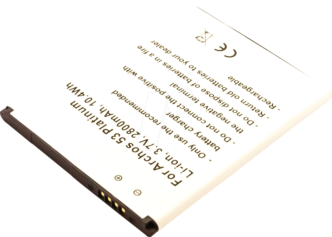 AKKU 30915 - Smartphone-Akku für Archos-Geräte, Li-Ion, 2800 mAh