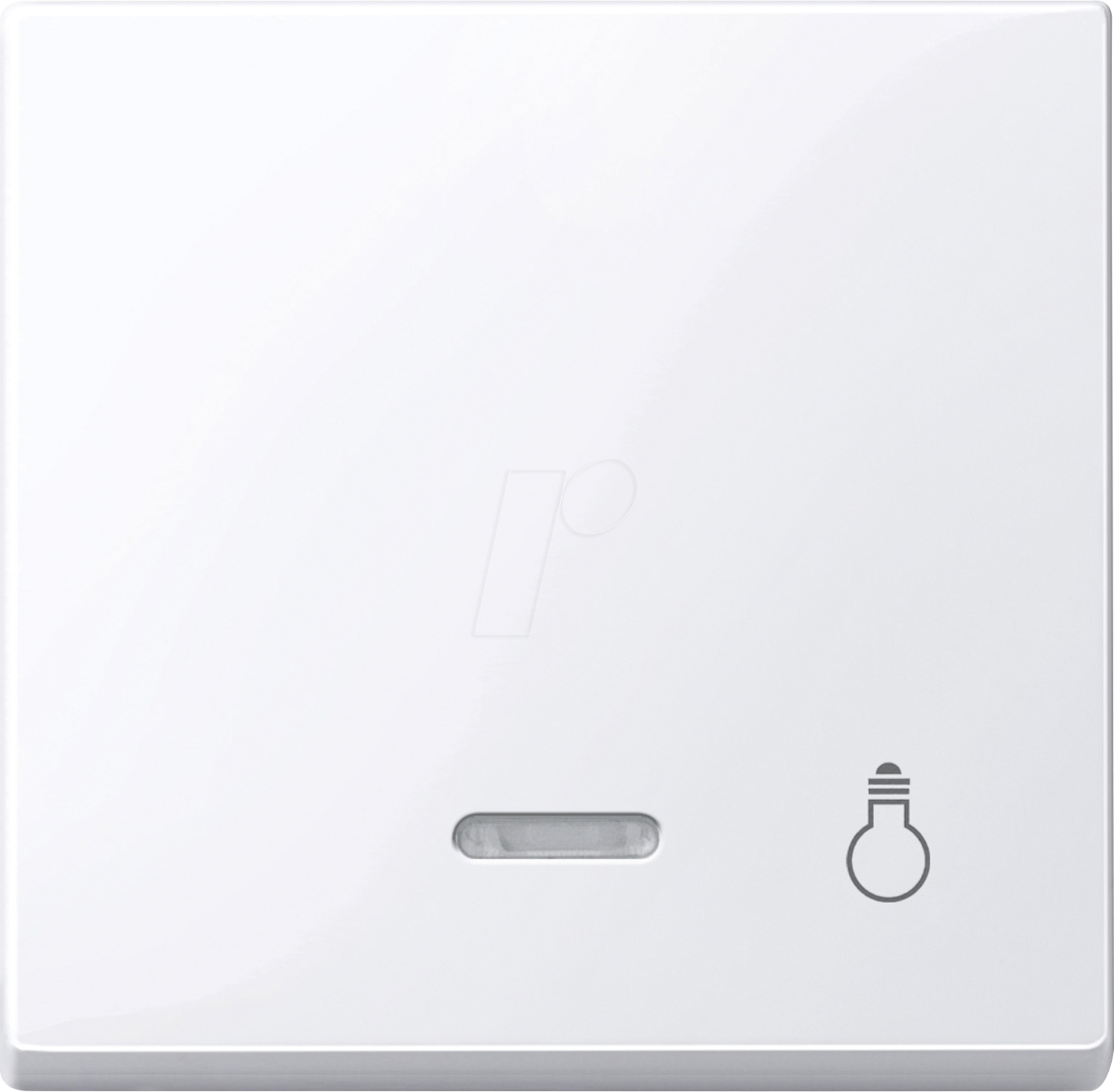 ME SM 435925 - System M, Wippe, Aufdruck Licht, Fenster, aktivweiß glänzend