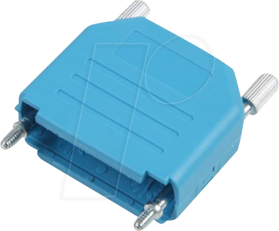 MHDPPK15-B-K - D-Sub Kappe, 15-polig, gerade, blau