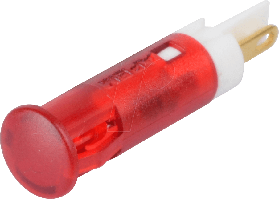 APM QS61 R24 - LED-Signalleuchte, rot, 24 V, Ø 6 mm, rund, FASTON