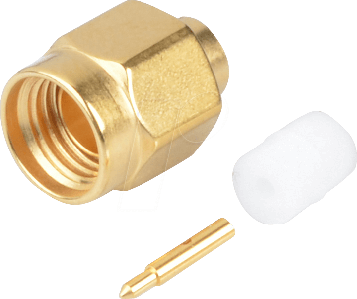 R 125 055 - SMA-Stecker, RG402, gerade