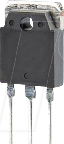 Thumbnail - TIP-36C - HF-Bipolartransistor, PNP, 100V, 25A, 125W, TO-218