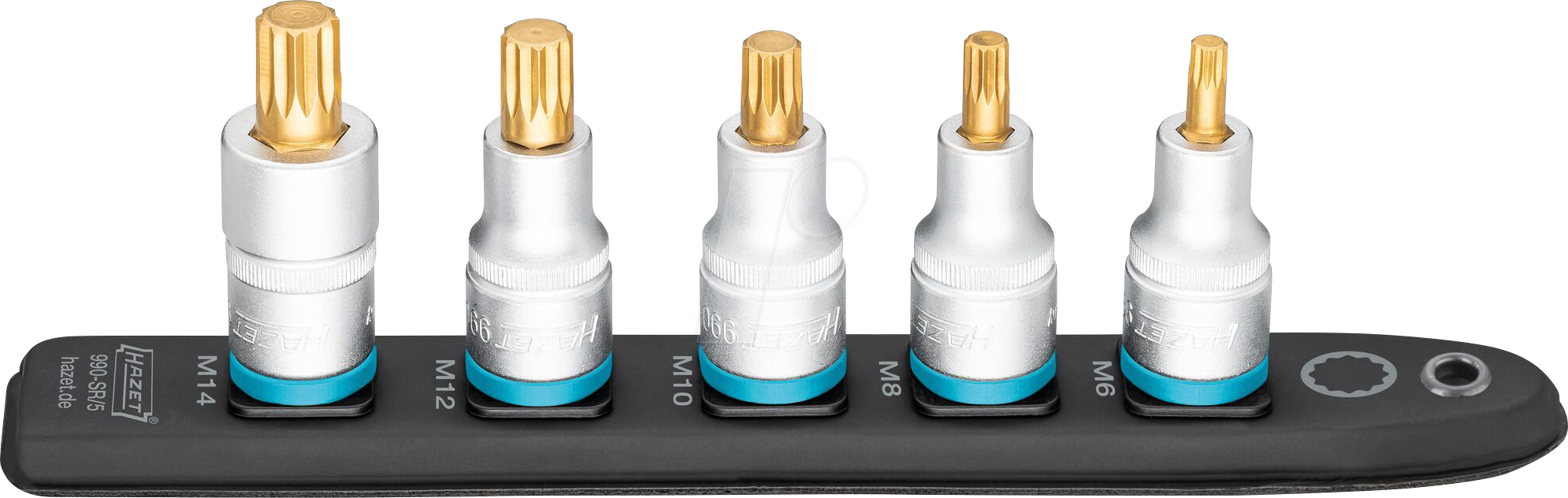 Thumbnail - HZ 990-SR/5 - SmartRail 1/2´´ Innen Vielzahn, 5-teilig