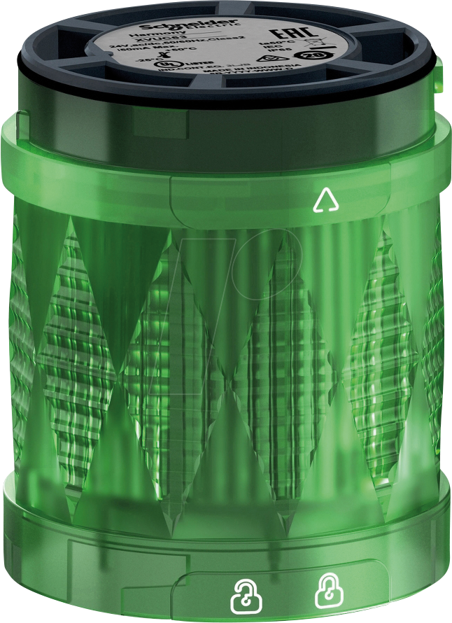 XVUC63 - LED-Leuchtelement, grün, Blitzlicht, 24V, für Signalsäule XVU