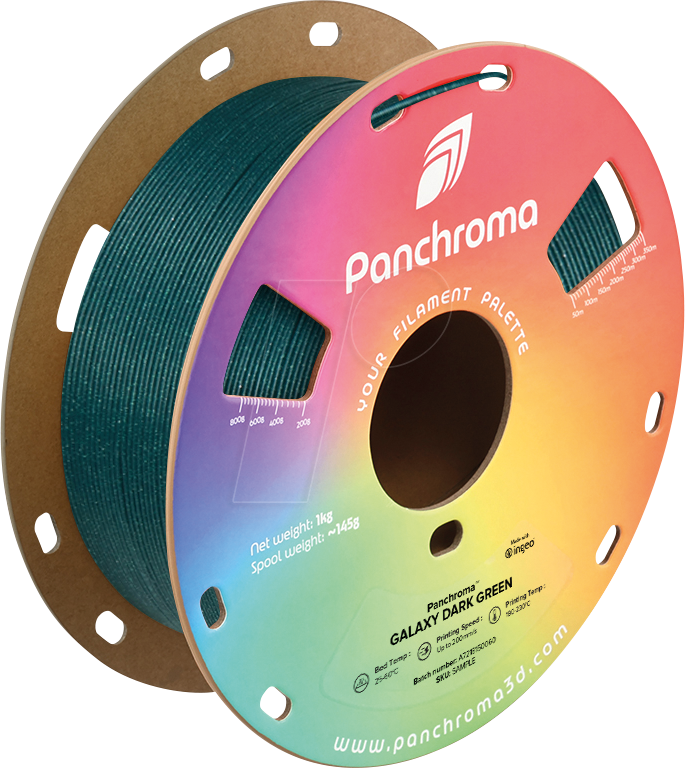 Thumbnail - POLYMAKER CA2026 - Filament, Panchroma PLA, Galaxy Dark Green, 1,75 mm, 1 kg