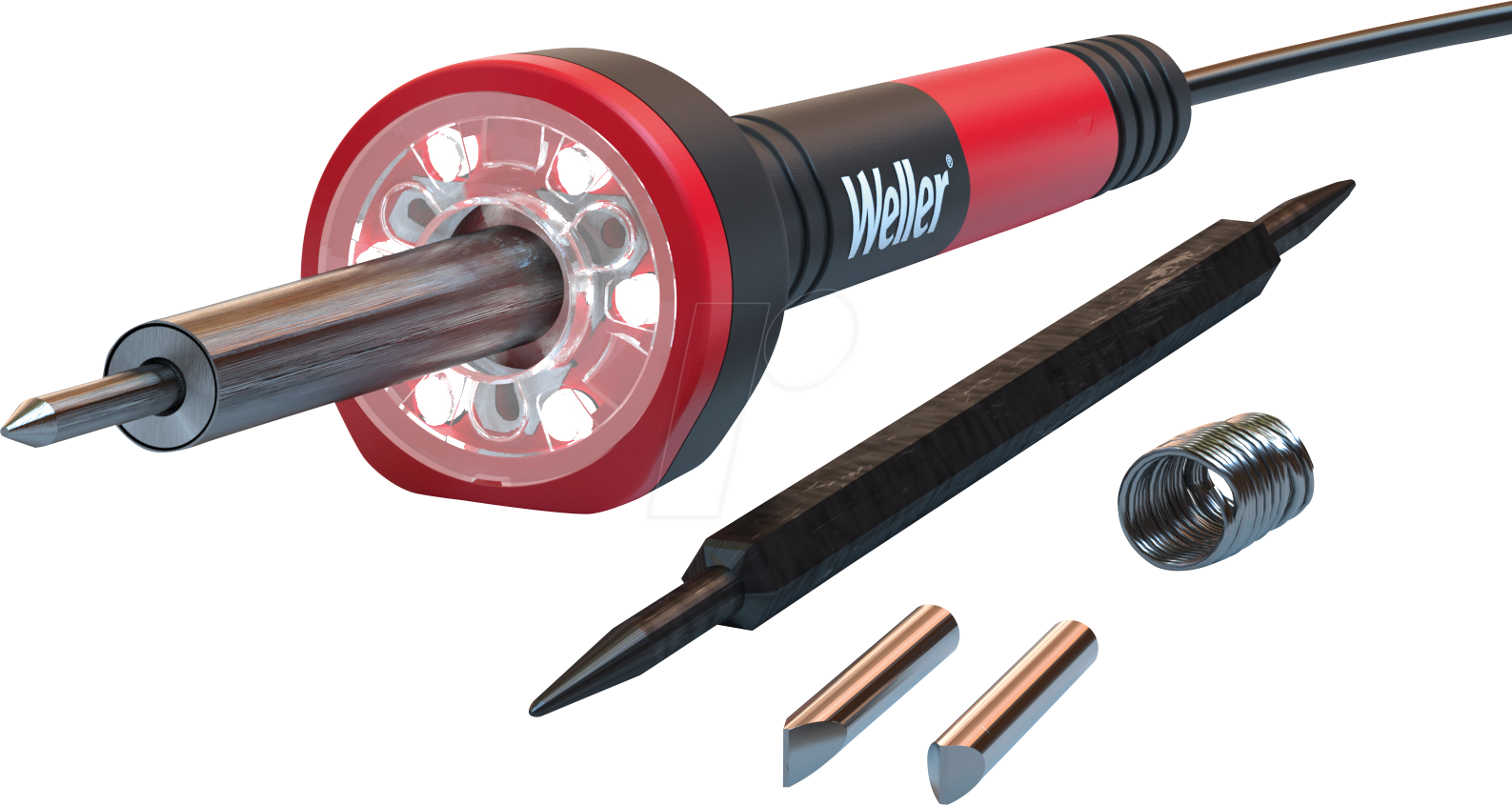 Thumbnail - WLIRK3023C - Weller 30-Watt-Lötkolbenkit LED Ringlicht, EU