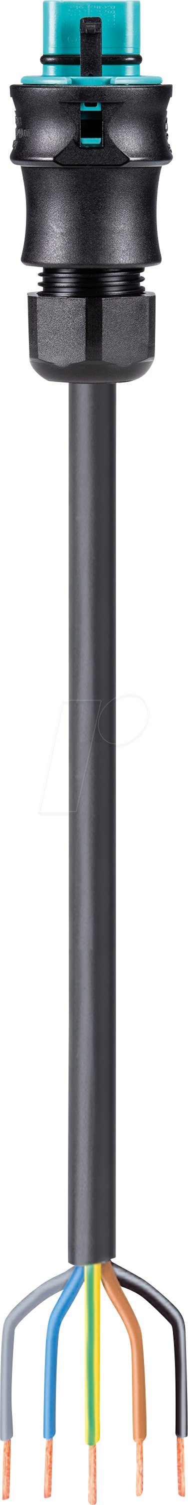 RST20I5 KSS 5 TB - Leitung RST Classic 20i5, Stecker > freie Enden türkisblau