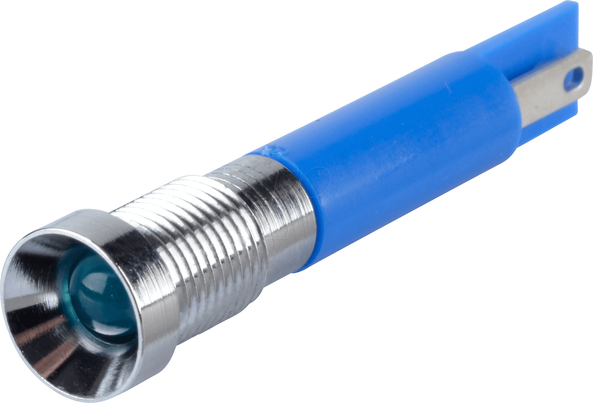 APM Q8R1C B12E - LED-Signalleuchte, blau, 12 V, Ø 8 mm, vertieft, FASTON