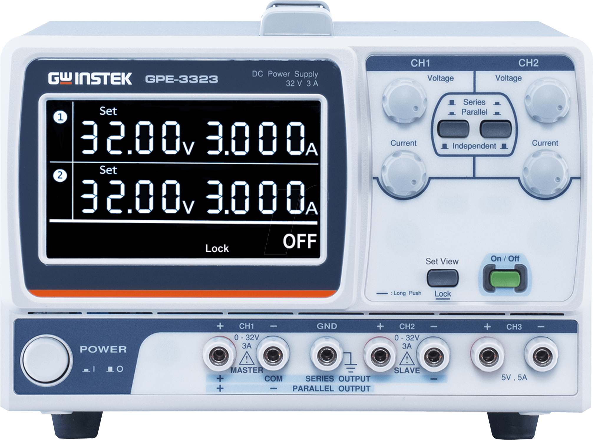 GPE-3323 - Labornetzgerät, 0 - 32 V, 0 - 3 A, linear