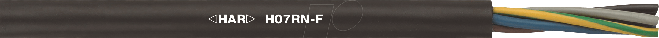 H07RNF 1X1,5-50 - Anschlussleitung H07RN-F, 1 x 1,5 mm, 50 m, ohne PE