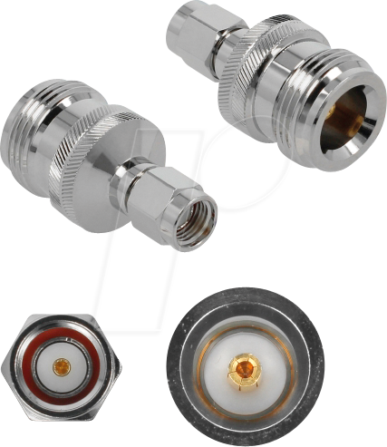 DELOCK 89985 - Adapter N Buchse > RP-SMA Stecker