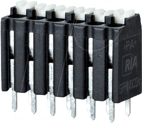 AST 04 3,5 - Federkraftklemme, 4-pol, Ø 1,5 mm, RM 3,5