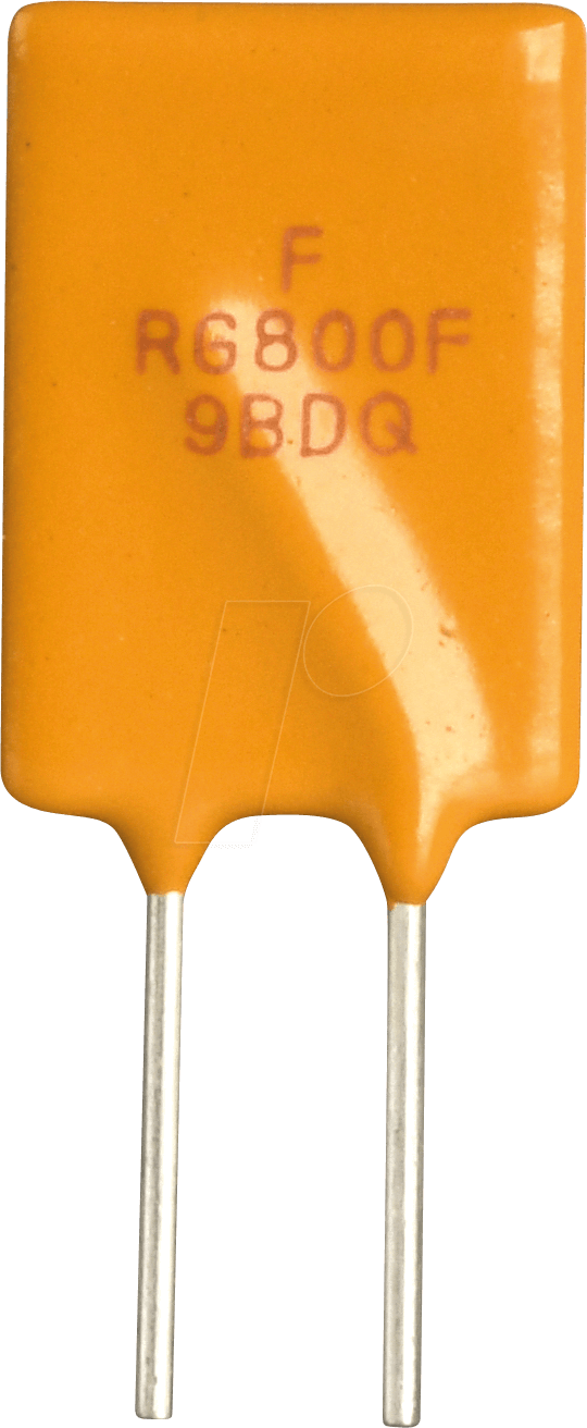 PTC FRG80016F - PTC-Sicherung, radial, 16V, 8A, rückstellend