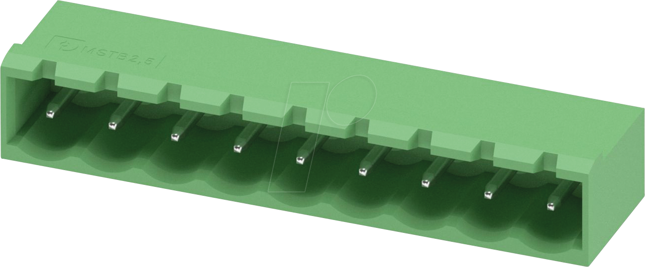 MSTBA 9-G 5,08 - Leiterplatten-Grundleiste, 9-polig, RM: 5,08 mm