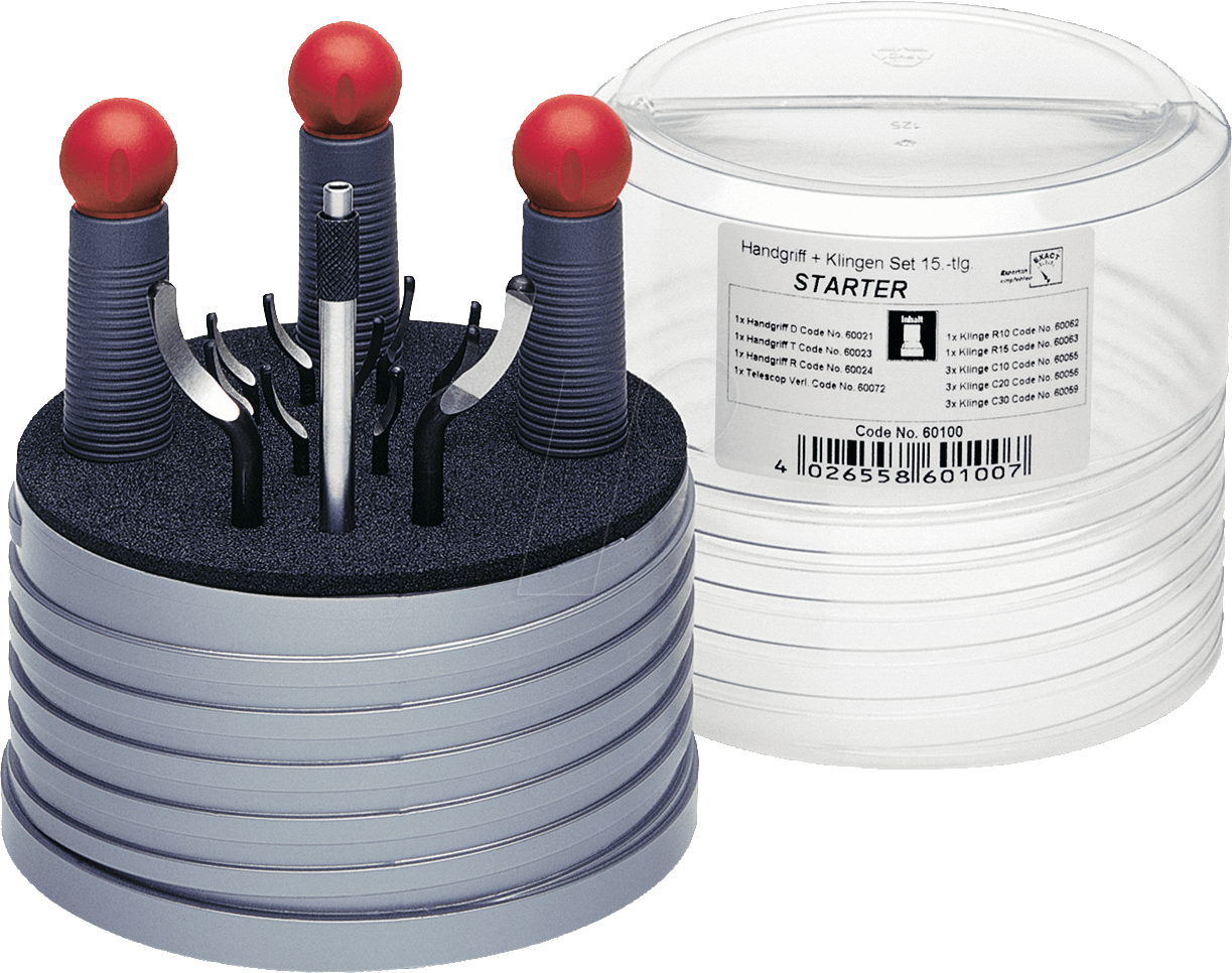 PROFIGRAT 60100 - Entgratersatz, 11 -teilig