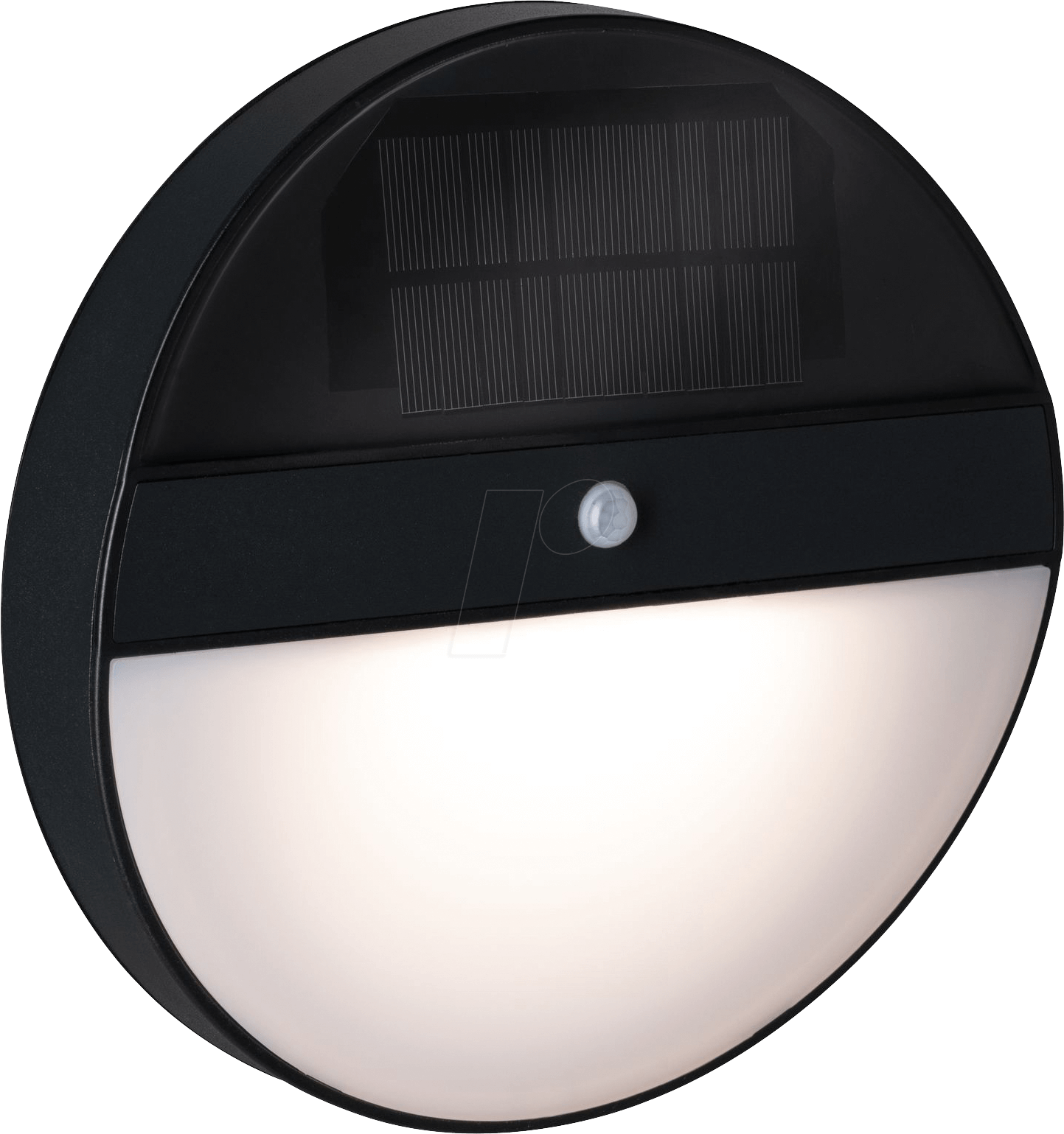 PLM 94264 - LED-Solarleuchte, Wandleuchte, anthrazit, IP44, Bewegungsmelder