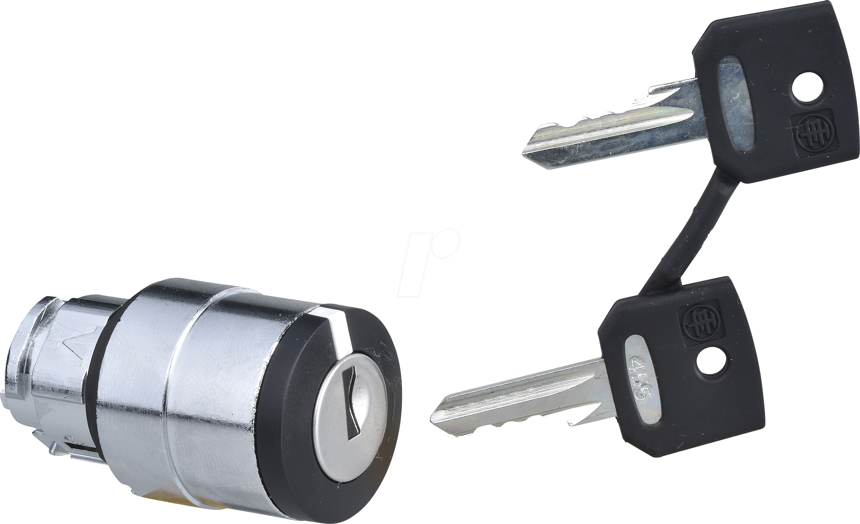 ZB4BG08 - Schlüsselschalter, Frontelement, Harmony XB4, 22mm, schwarz