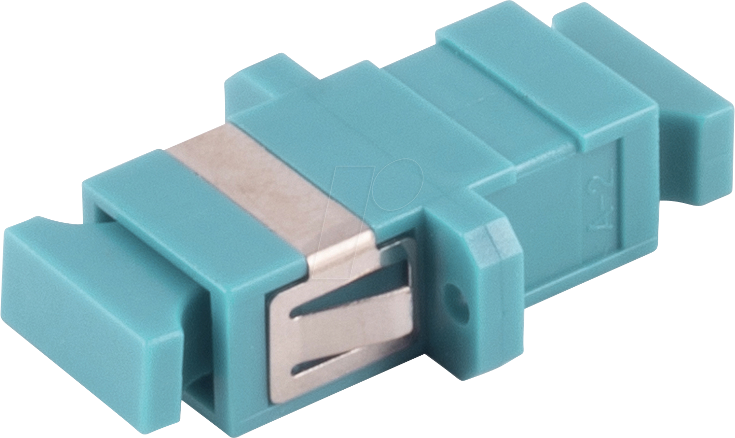 SHVP BS07-60052 - LWL Kupplung, SC / SC, Simplex, aqua