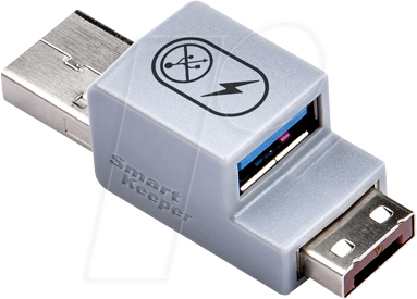 SK UCL03BN - Data Blocker Schloss, USB Typ A, braun