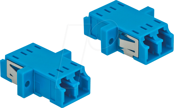 DELOCK 85999 - LWL Kupplung LC/LC Duplex, 2 Stück