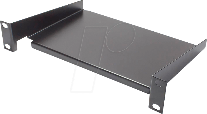 GC N0101 - 10'' Fachboden, Einbautiefe 160 mm, tiefschwarz