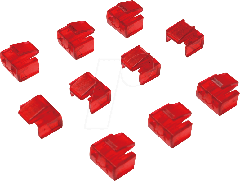 LOGILINK MP0043 - RJ45-Port Schlösser (10 Stück)