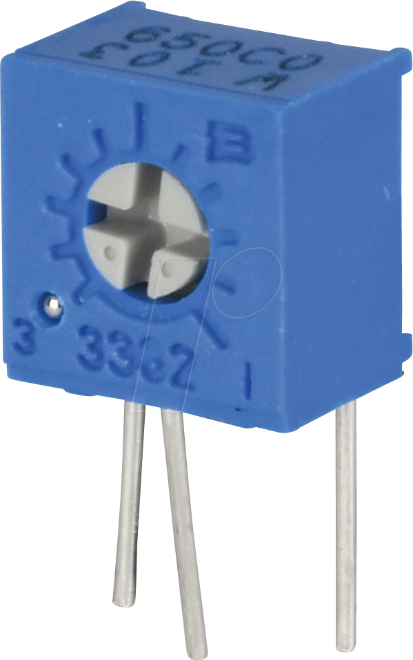 BOU 3362W-1-103 - Spindeltrimmer, 10 kOhm, linear