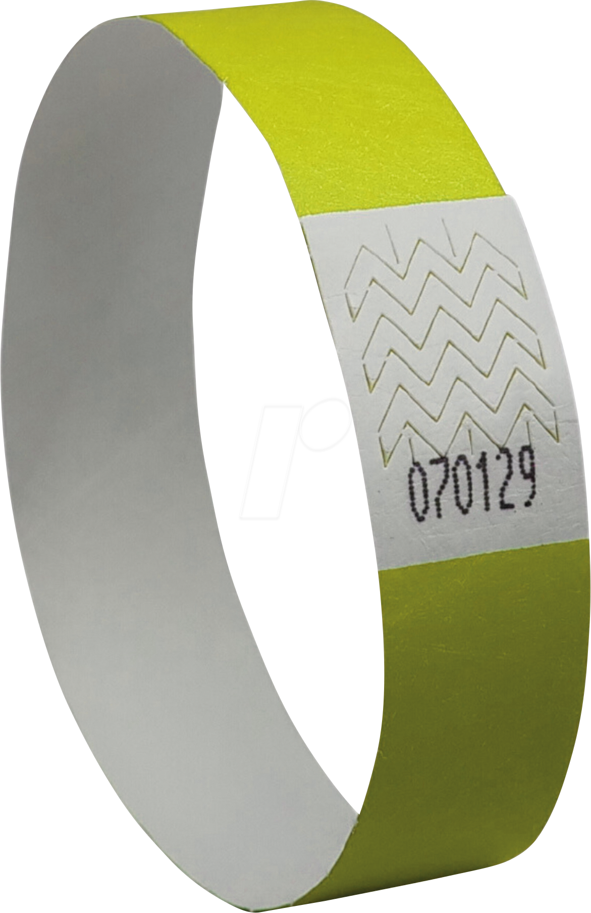 AVZ TYVYW-50 - Einlassbänder, reißfest, gelb, 500 Stück