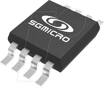 SGM8632XS/TR - 2-fach Rail-to-Rail-OP, 2,0- 5,5 V, 6 MHz, 3,7 V/µs, SO-8