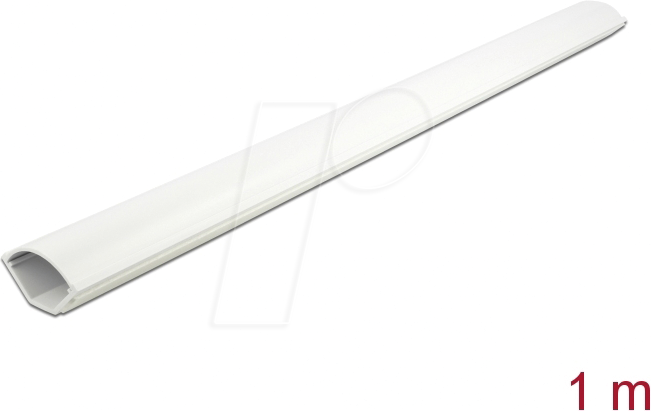 Thumbnail - DELOCK 20714 - Eckkanal selbstklebend 43 x 23 mm - Länge 1 m weiß