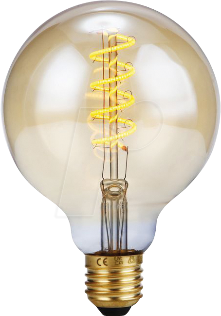 Thumbnail - SCHI LX023980305 - LED-Lampe E27, 4 W, 200 lm, 2000 K, Filament, dimmbar