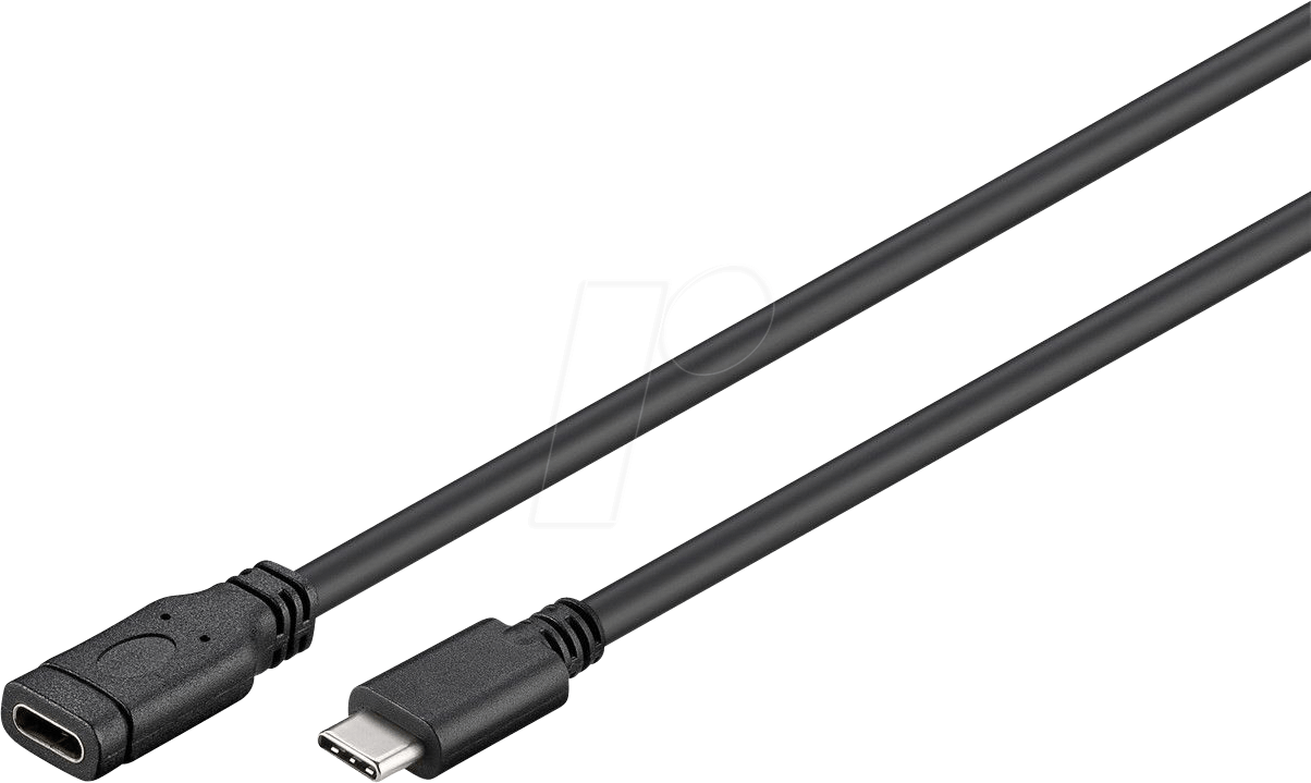Thumbnail - GOOBAY 45393 - USB 5 Gb/s Typ-C SuperSpeed Kabel 1 m, schwarz