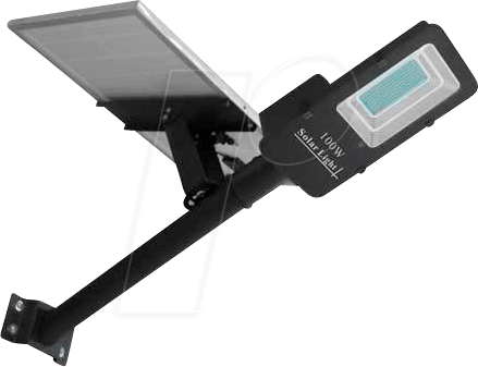 OPT SL9137 - Solar Straßenleuchte, 35 W, 2600 lm, 6000K, IP65