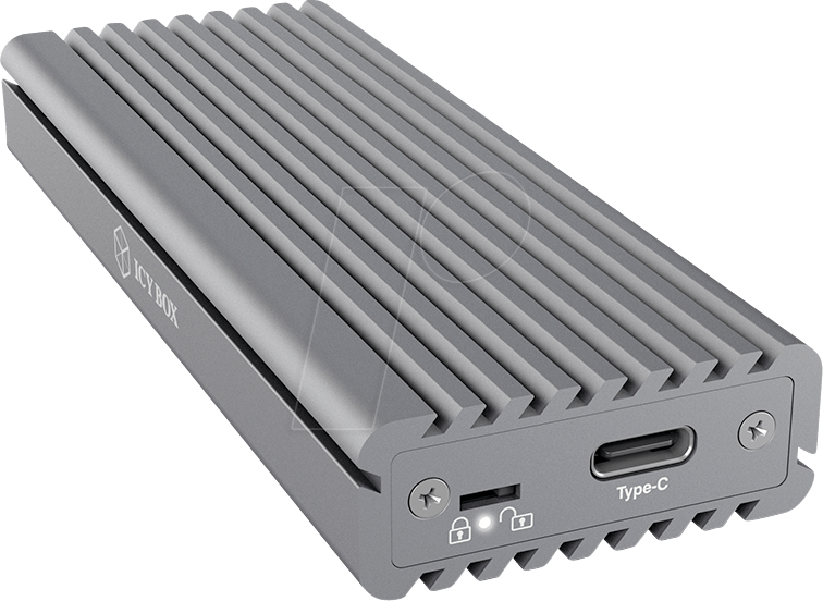 ICY IB-1817M-C31 - Externes M.2 NVMe SSD Gehäuse, USB 3.1 Typ-C