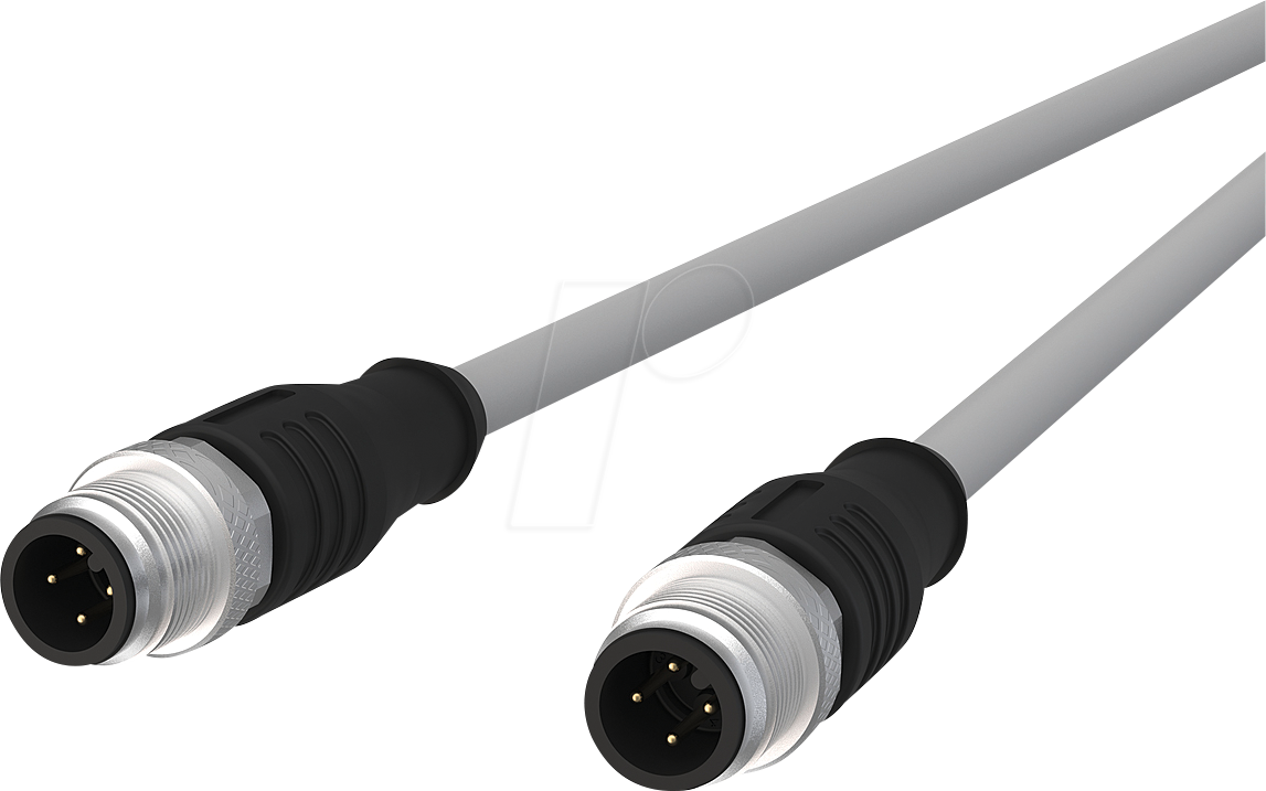 MC 142MLA11010 - Sensorleitung, M12, 4 pol, St > St, 1 m