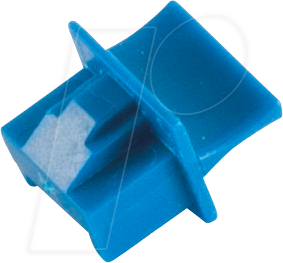 SHVP BS08-010231 - RJ-45 Staubschutz, VE10, blau
