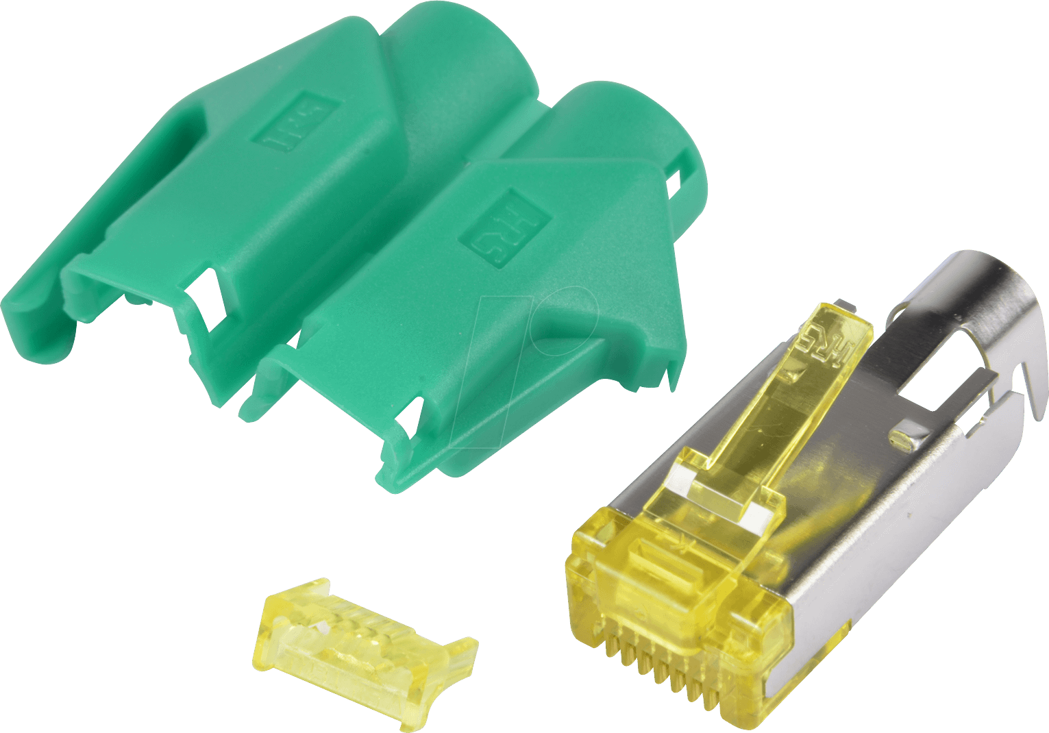 HIROSE TM31 GN - RJ45 Hirose Stecker, Cat-6a, TM31, grün