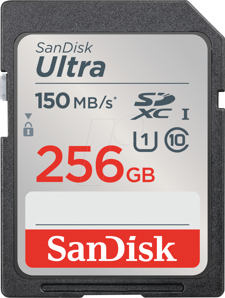 SDSDUNC256GGN6IN - SDHX-Speicherkarte, 256GB