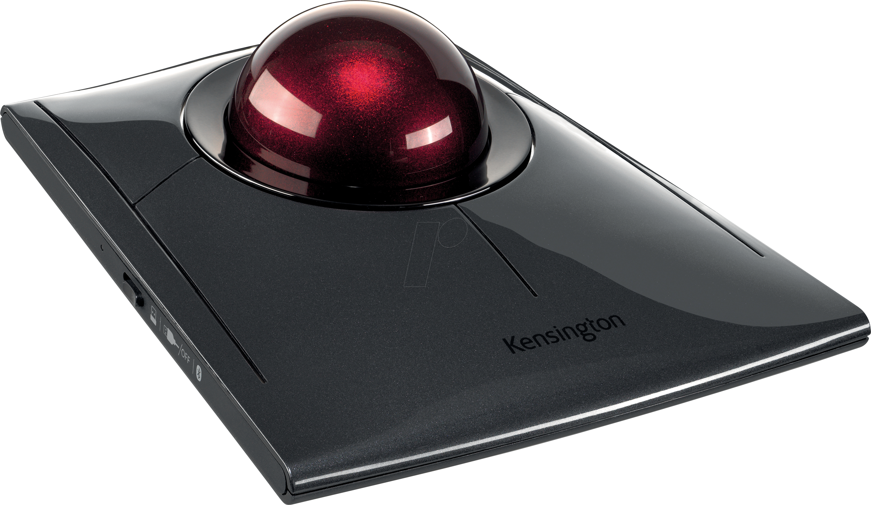 KENS K72080WW - Trackball, Bluetooth/Funk/USB, SlimBlade