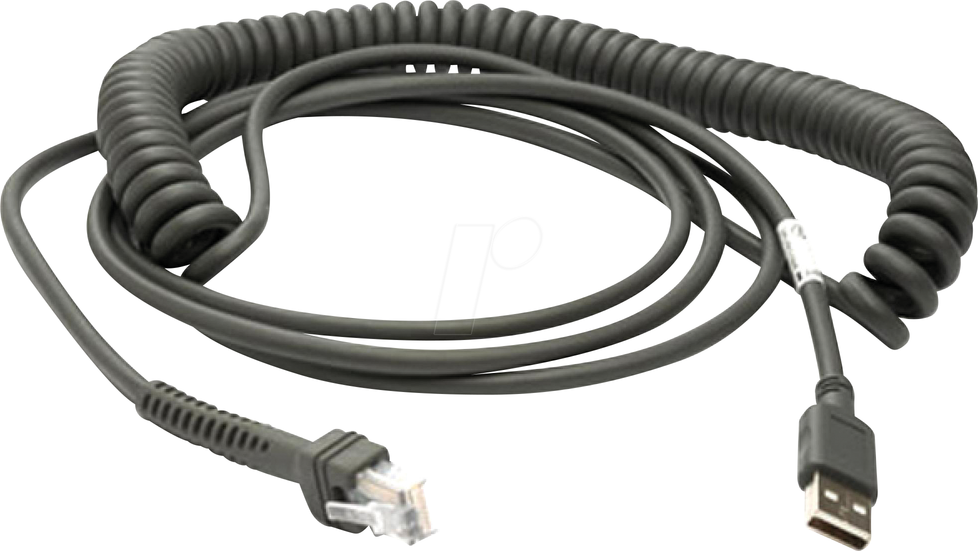 ZEBRA U12-C09ZAR - Barcodescanner, Kabel, USB, gedreht, 2,7 m