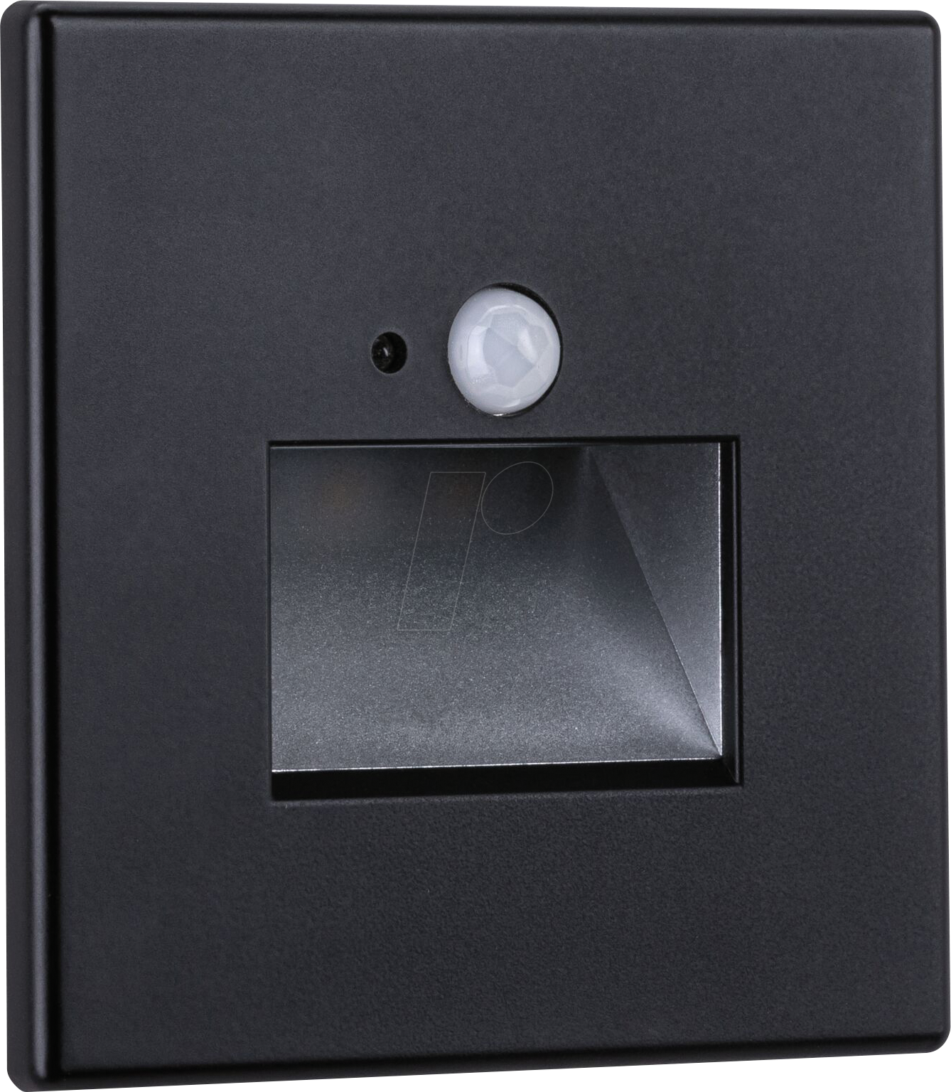 PLM 93135 - Wandeinbauleuchte Edge Quadro, 1,2W, 25lm, 2700 K, eckig, schwar