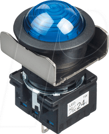 ID LB6P2T04S - Kontrolllampe, LB , blau