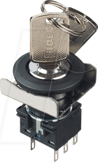 ID LB6K21ST5B - Schlüsselschalter, LB, 1 CO