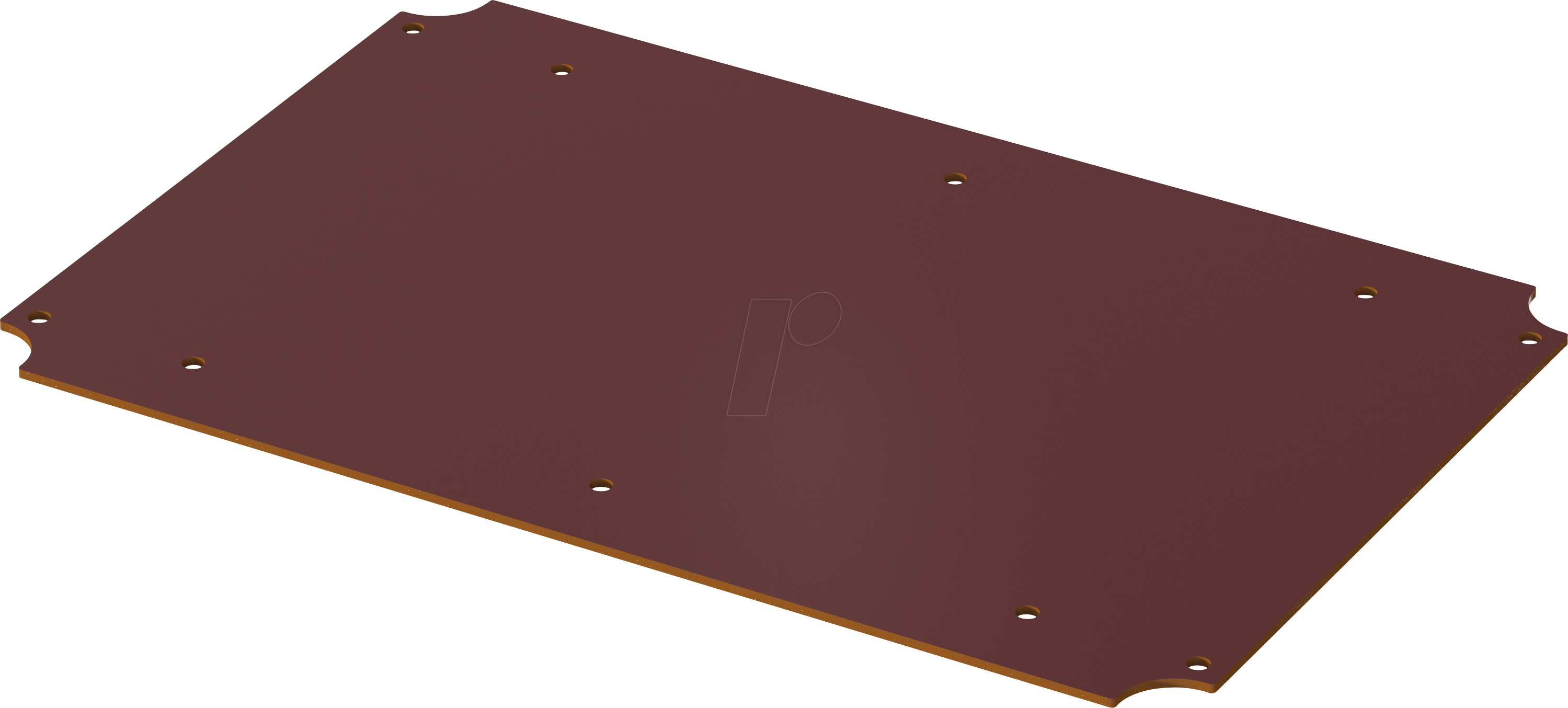 BA 48808602 - BoVersa Montageplatte, für BOV 281906, Aluminium - Unterteil