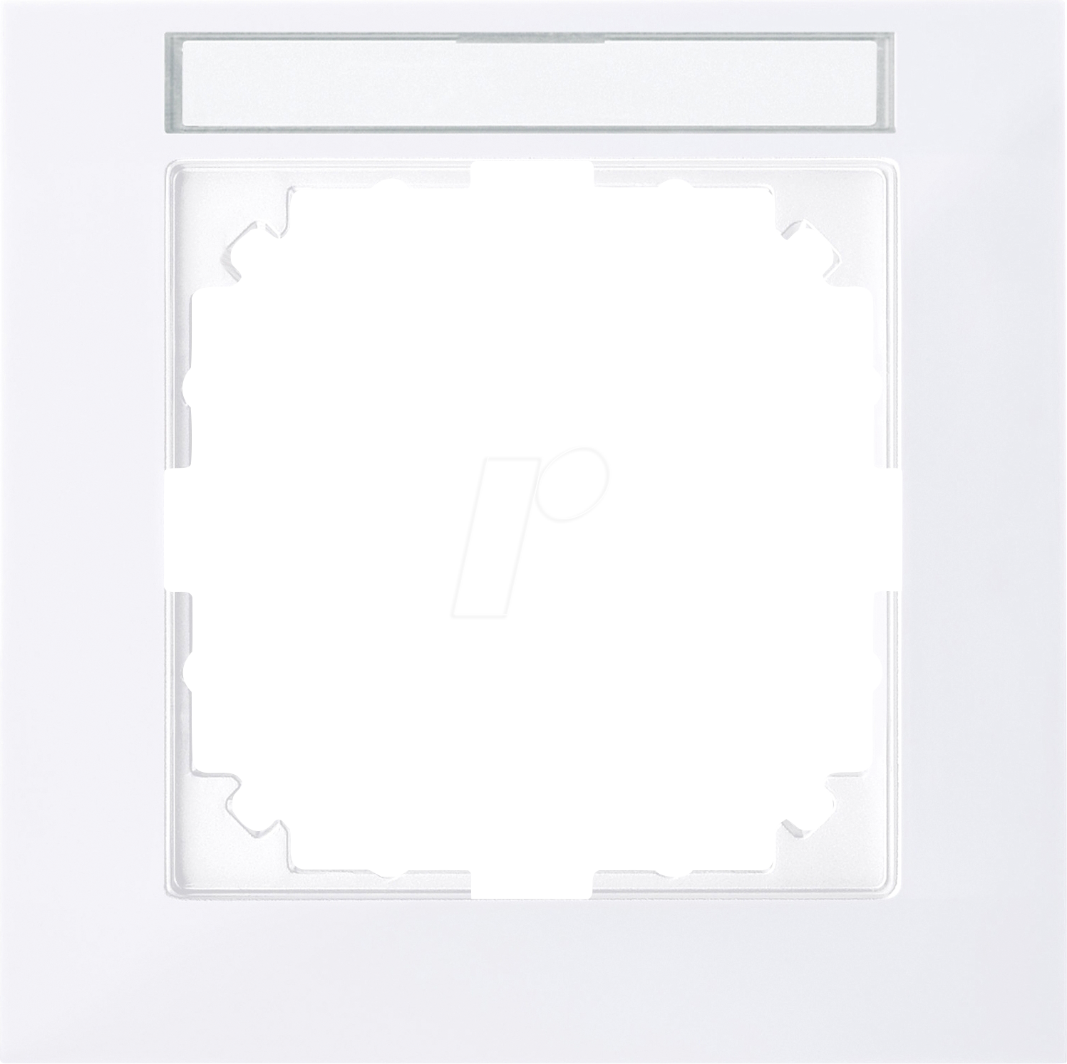 ME MPU 4011-3625 - M-PURE, Rahmen, 1-fach, aktivweiß, Beschriftungsträger, antibakt