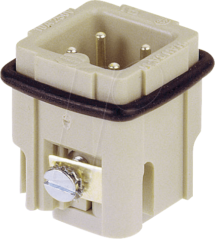 HAN A 003 2611 - HAN A - Stift-Schraubanschluss, 3+PE