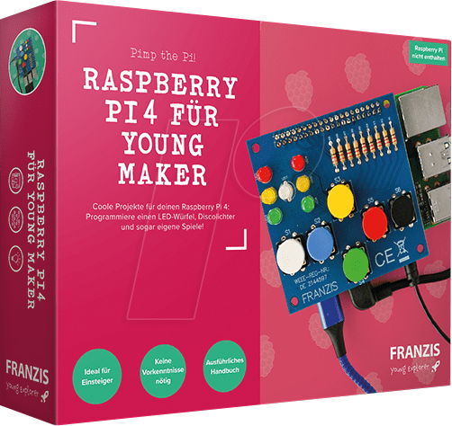 Thumbnail - IS 9-631-67126-4 - Young Maker KIT - für Raspberry Pi 4/''Pimp the Pi''