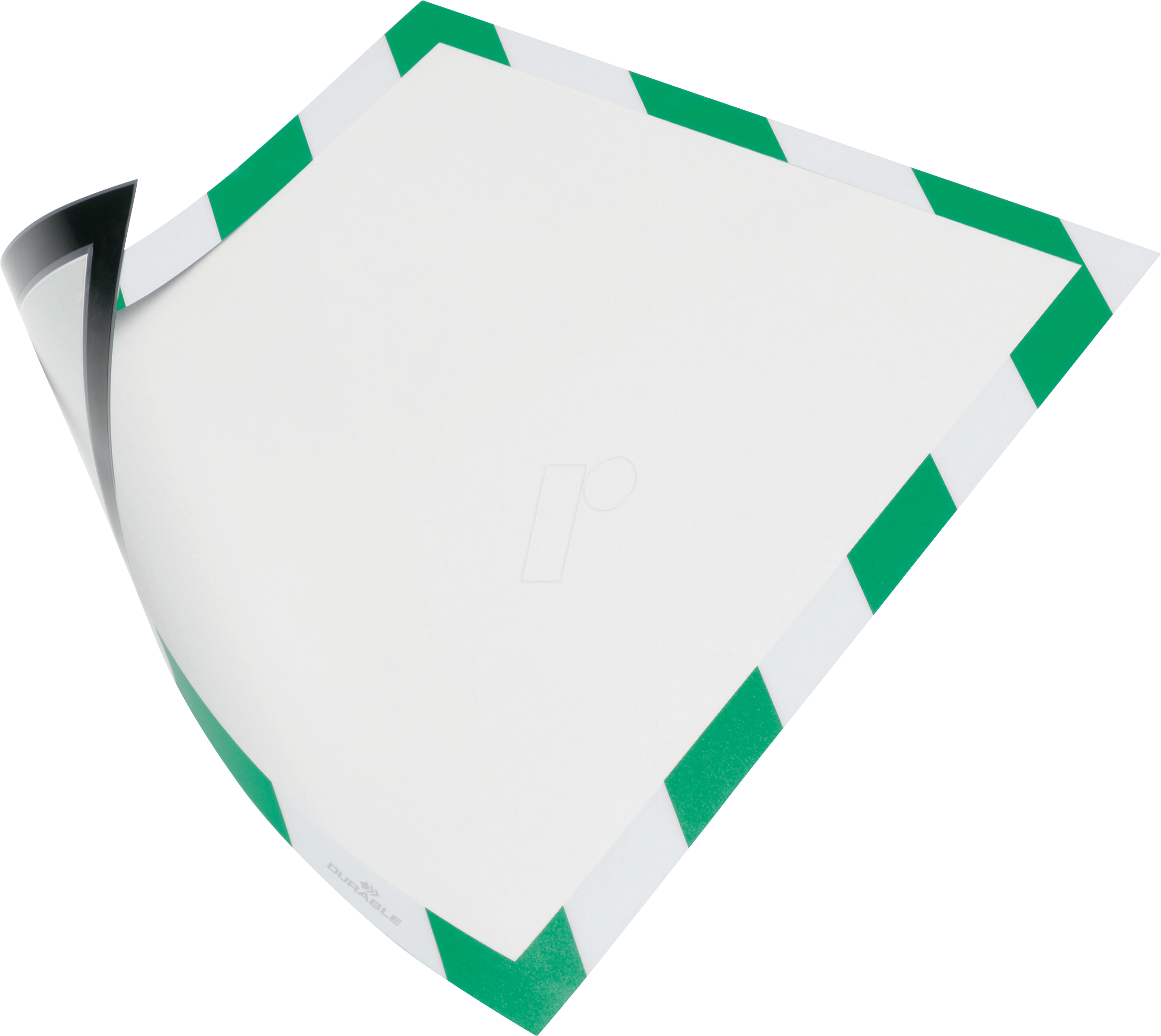 DURABLE 4945131 - Info-Rahmen, magnetisch, A4, grün/weiß, 5 Stück